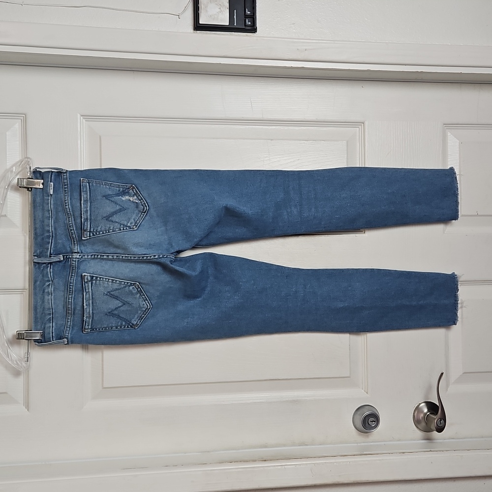 MOTHER Looker Ankle Fray Jean Womens Size 25 - Picture 3 of 8